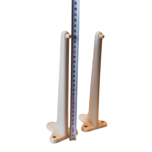 Кронштейн для умывальника 240 мм пластик (2 шт.)