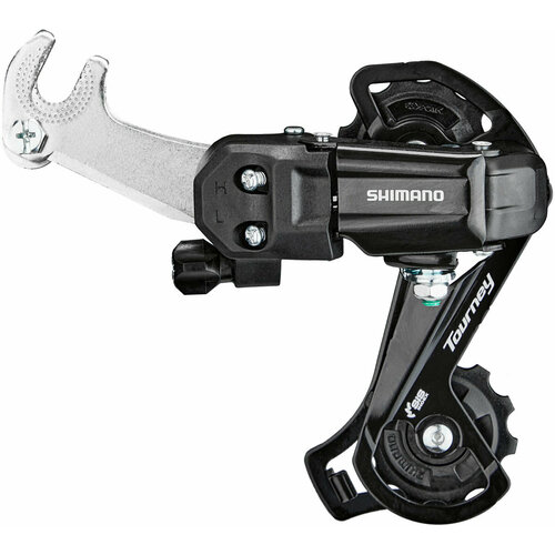 Переключатель задний Shimano Tourney RD-TY200 GS (6/7ск, на ось) переключатель скоростей задний для велосипеда shimano tourney ty200 gs 6 7 скоростей крепление на ось