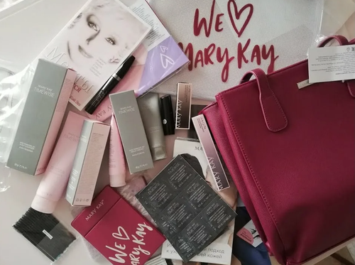 Сумка тоут Mary Kay, фуксия