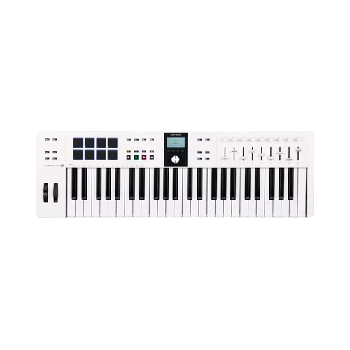 midi клавиатура arturia keylab essential 88 mk3 white Arturia KeyLab Essential 49 mk3 white клавишный контроллер