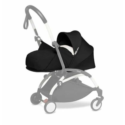 фото Babyzen black - мягкая люлька для новорожденных