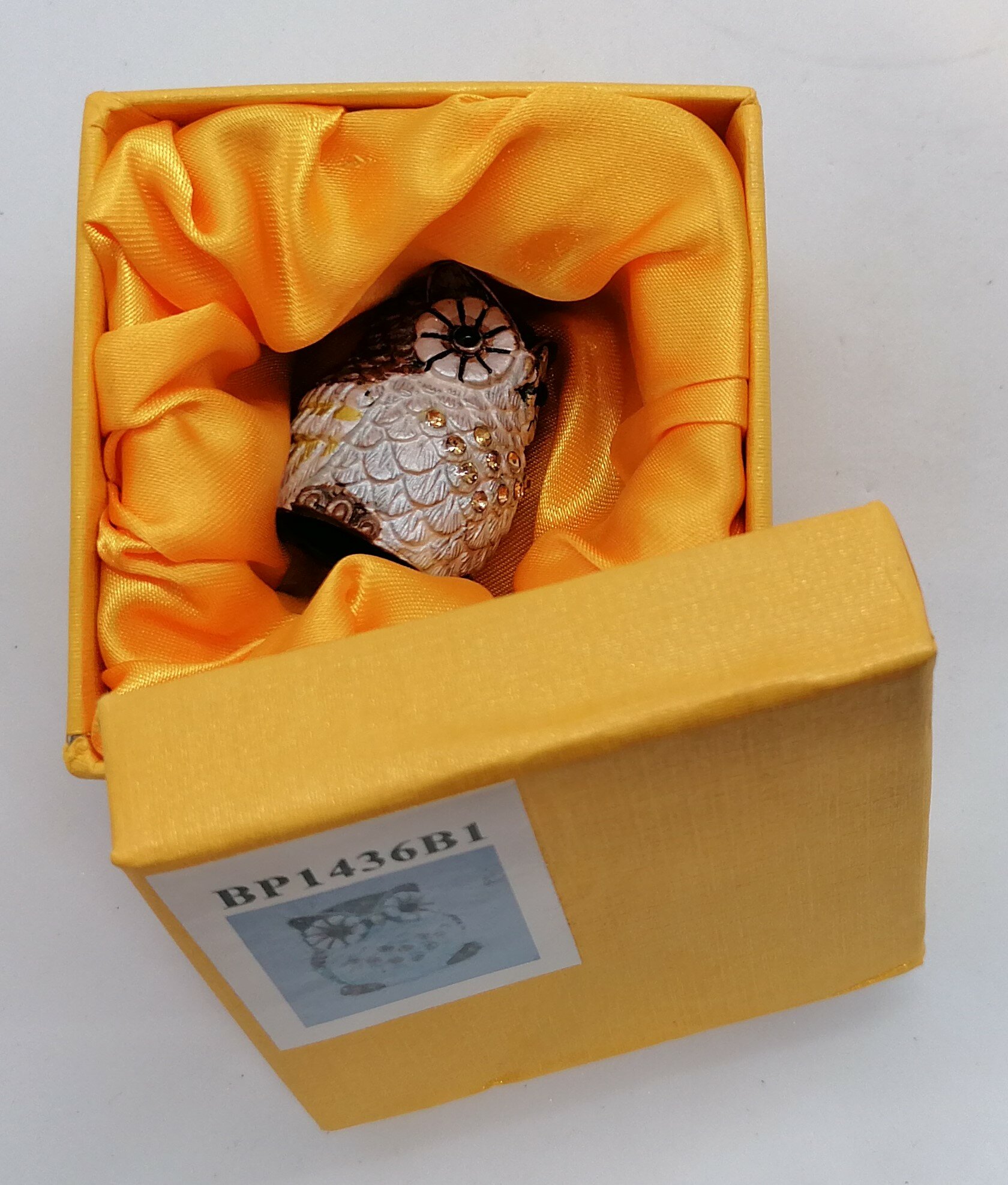 Наперсток Фаберже " Сова " — фото 1