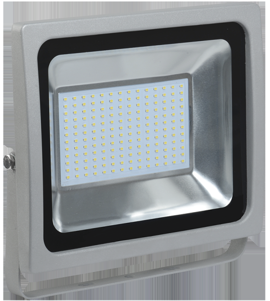 фото Iek LPDO701-100-K03 Прожектор СДО 07-100 светодиодный серый IP65 6500 K IEK