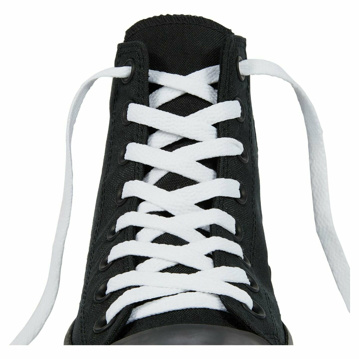 Шнурки Converse Solid Laces 137 см (на 14-16 отверстий) 10001016100 белые - фотография № 2