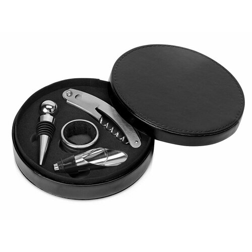 Набор аксессуаров для вина Fabrizio черный 2180₽