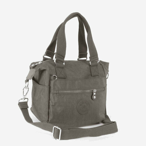 фото Сумка bobo, серый, бежевый