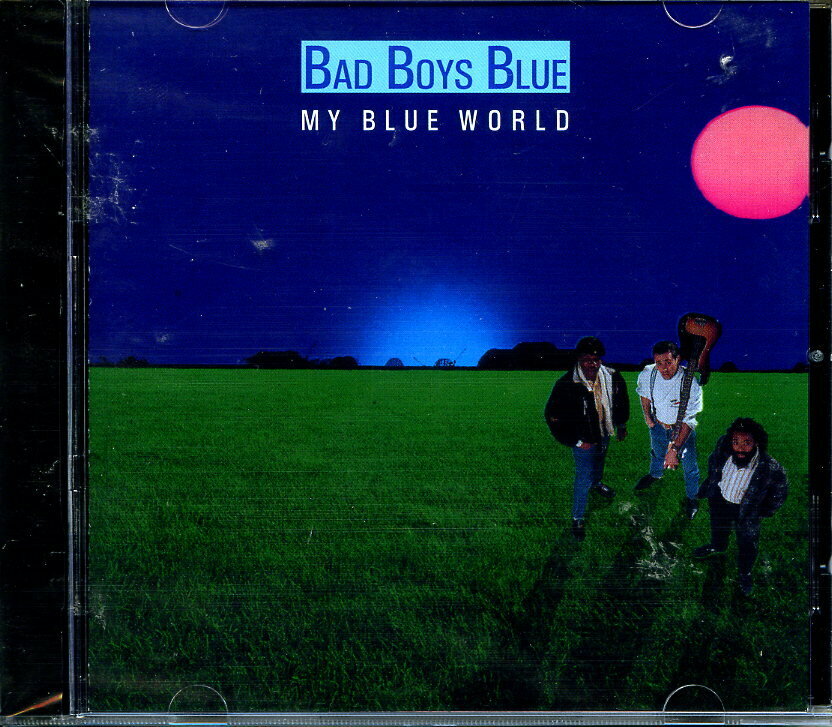 Музыкальный компакт диск BAD BOYS BLUE My Blue World 1987 г (производство Россия)