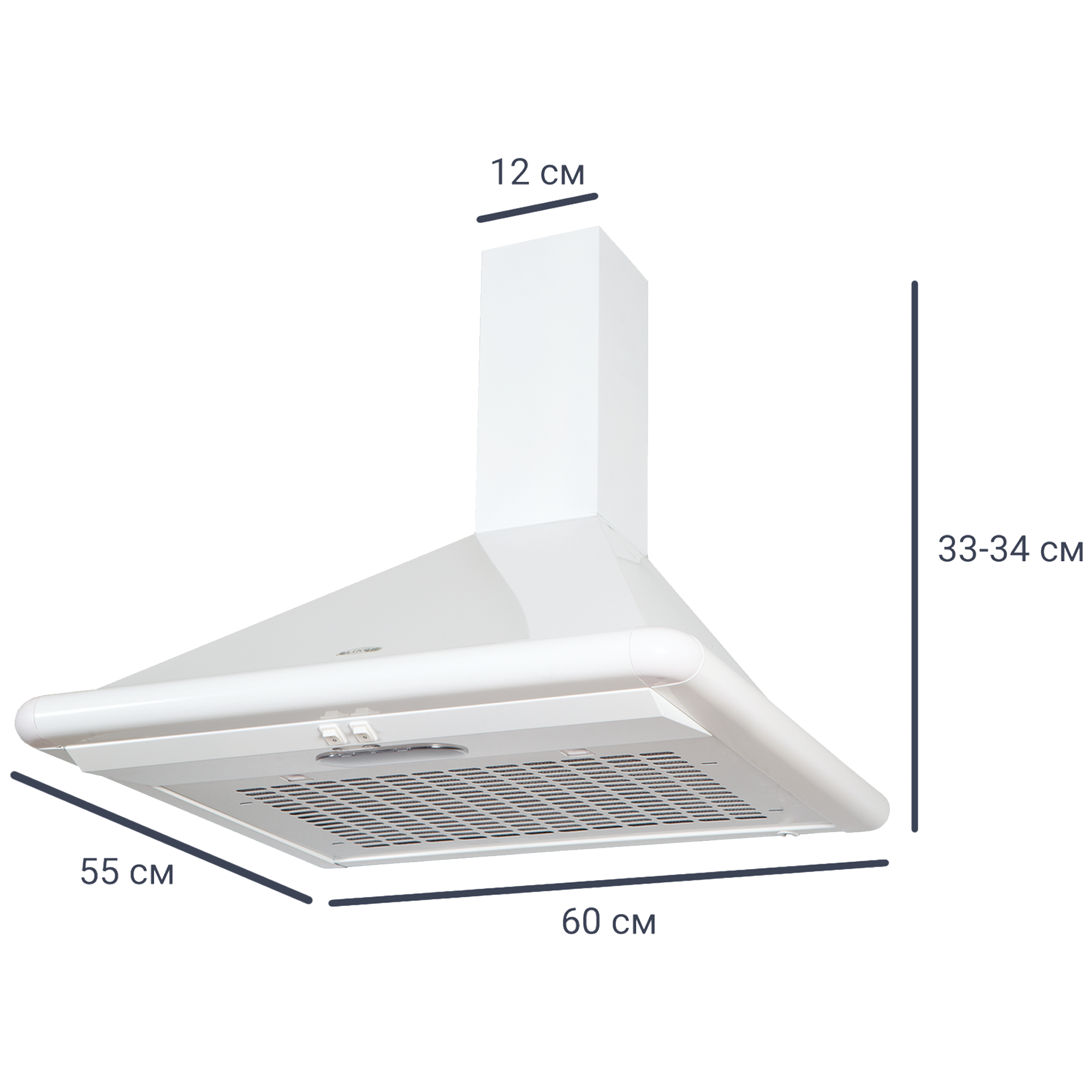Вытяжка ELIKOR Бьянко 60 см, цвет белый - фото №3