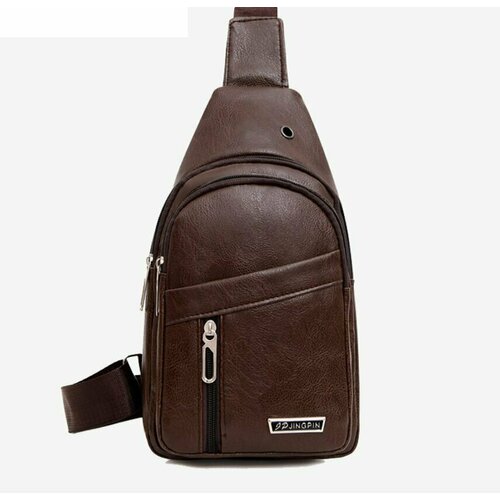 фото Сумка кросс-боди , фактура гладкая, коричневый comfiamo