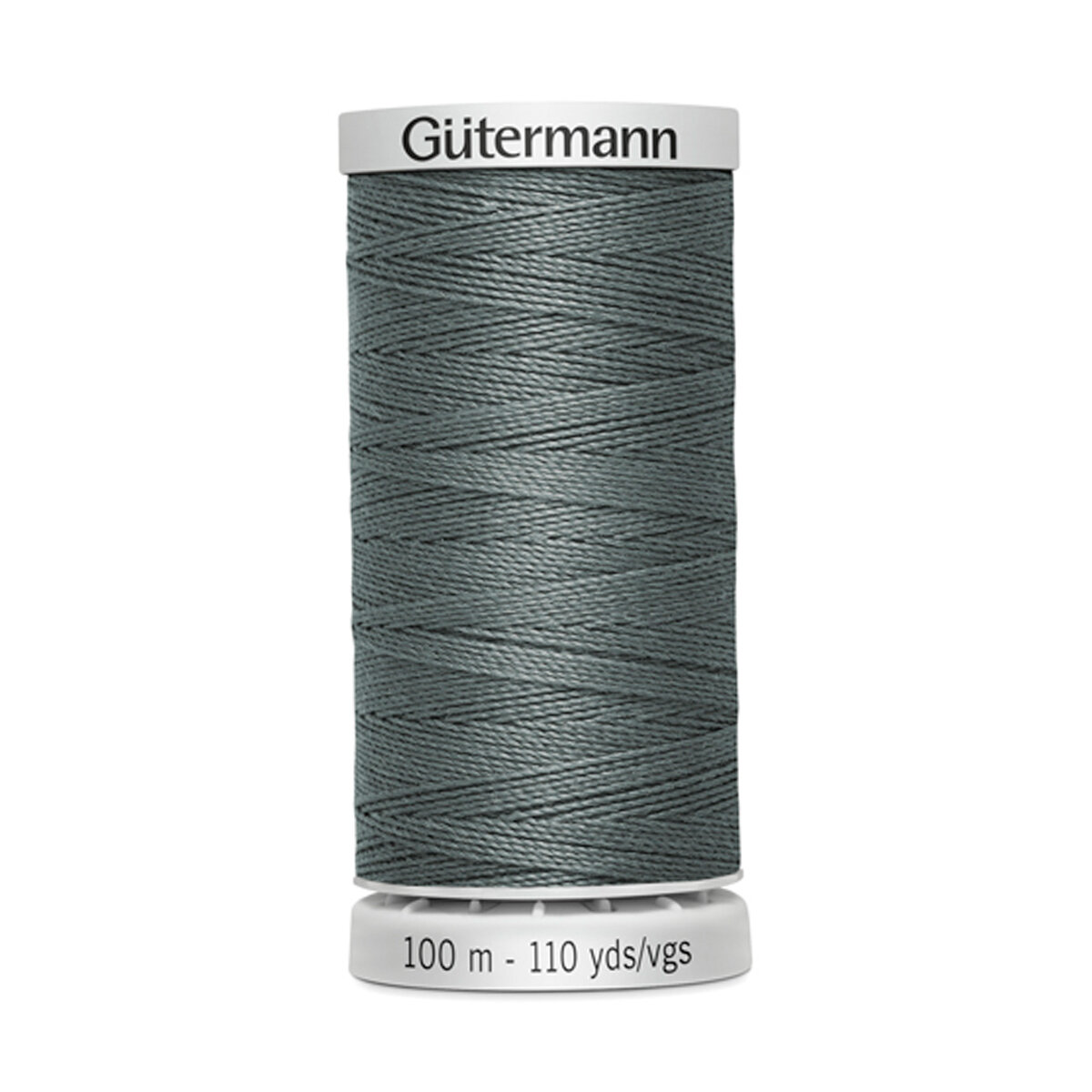 Нить Gutermann Extra Strong 40/100 м суперкрепкая, 100% полиэстер, цвет 701 грифельно-серый