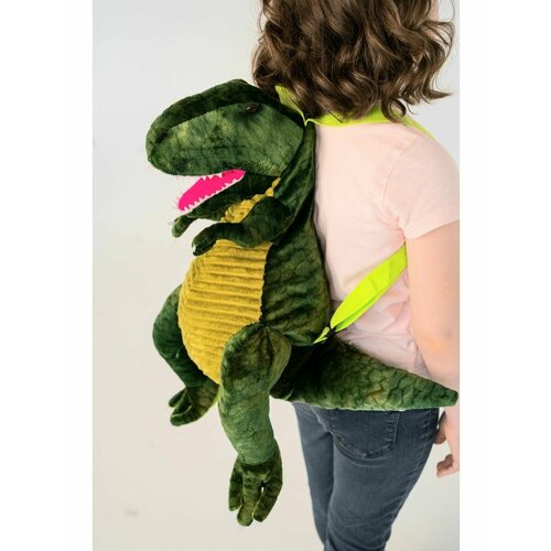 Рюкзак игрушка Динозавр для мальчиков и девочек плюшевый