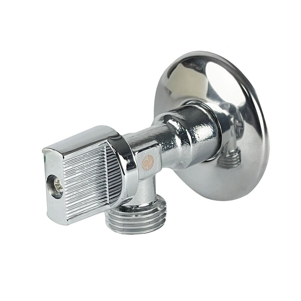 фото Угловой удлиненный шаровый кран VALFEX для подключения сантехники, 1/2х1/2, Н/Н