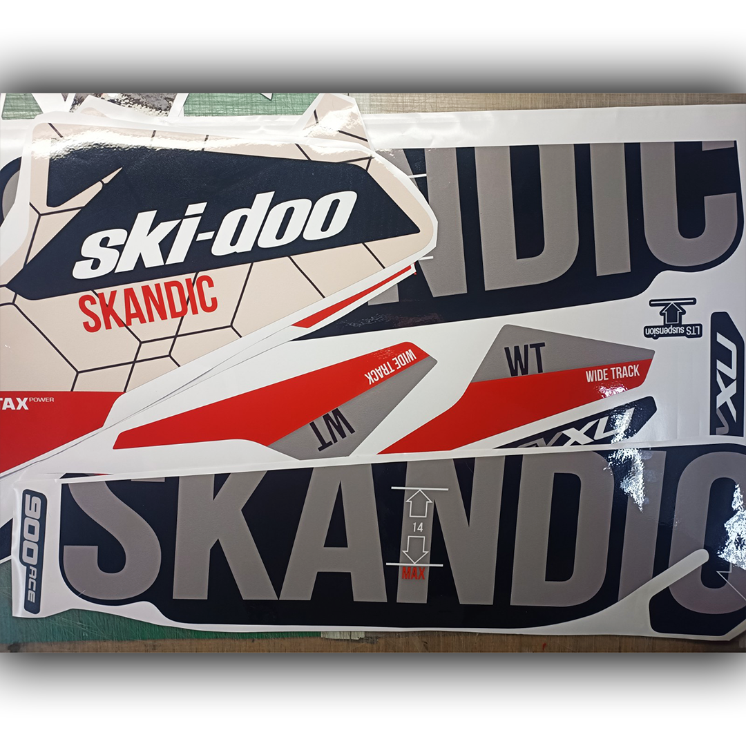 Наклейки BRP SKI DOO SKANDIC REV XU SWT — фото 6