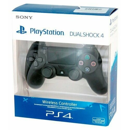 Джойстик Sony PlayStation CUH-ZCT2E Джойстик для PS4 DualShock 4 Jet Black 699000₽