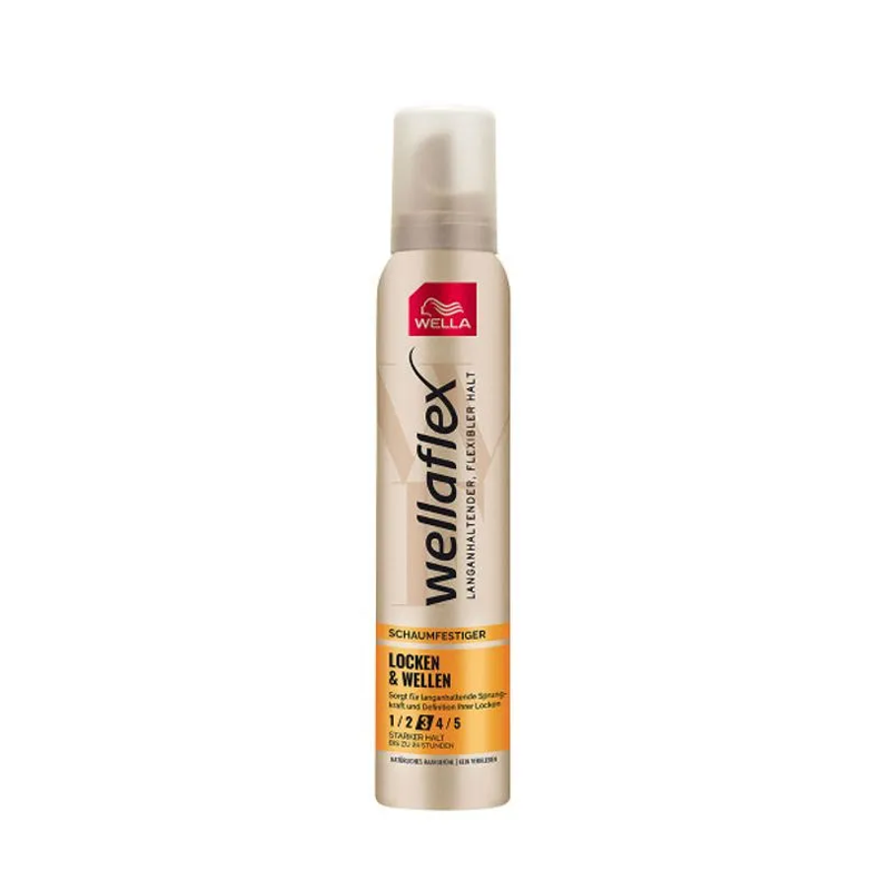 Wellaflex Curl & Wave Пенка сильной фиксации - 200 мл - фото №5