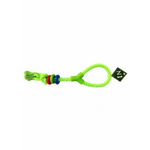 N1 Грейфер с петлей и цветным кольцом, зеленый, 42 см 1 грейфер с узлом и ручкой зеленый 33 см