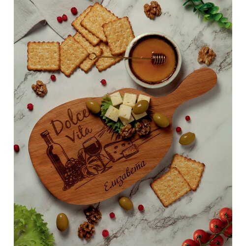 Сервировочная доска из дерева Бук 