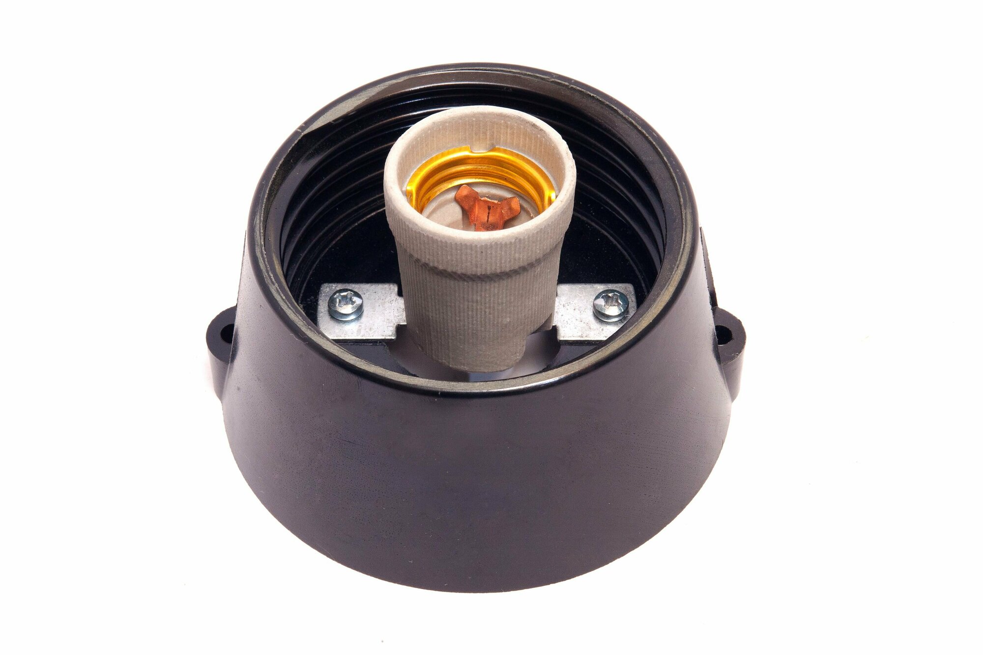 фото Светильник НБО 18-60 карболит прямой без стекла (Светильник для подъезда)