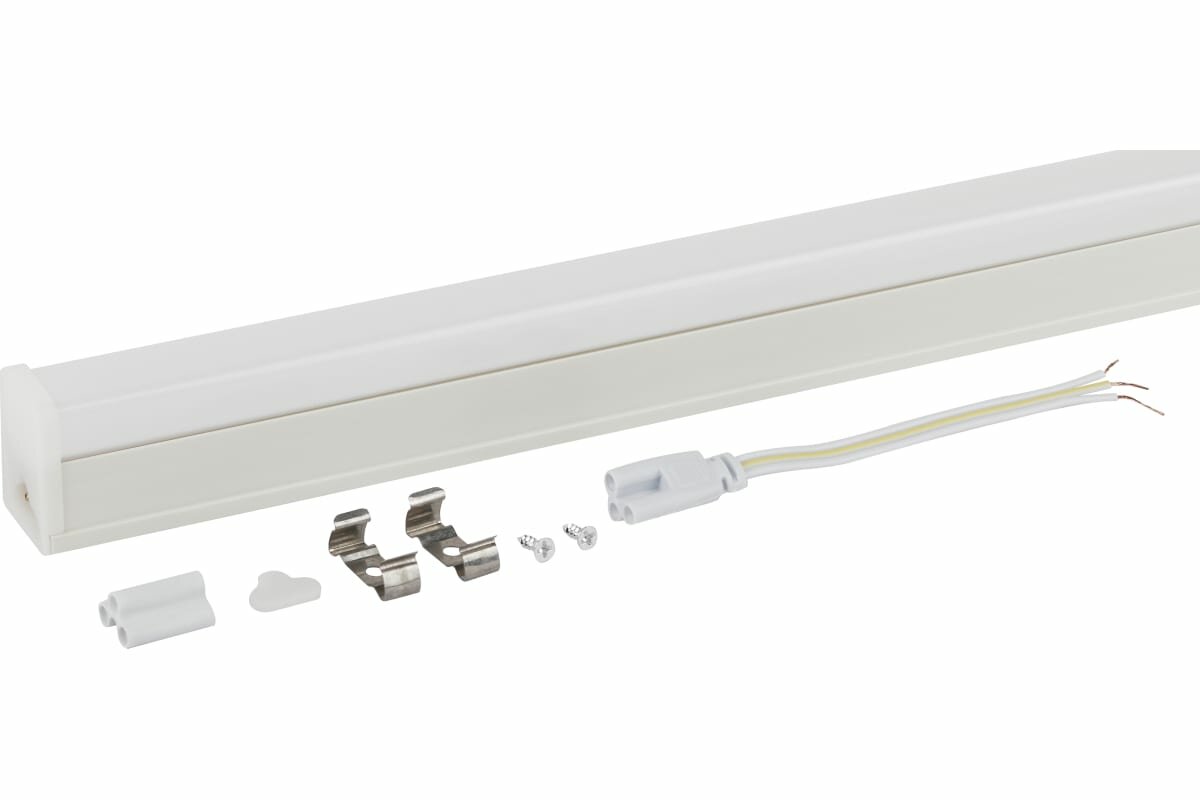 фото Линейный светодиодный светильник ЭРА RED LINE LLED04040K008 8Вт 4000K L562мм Б0056182