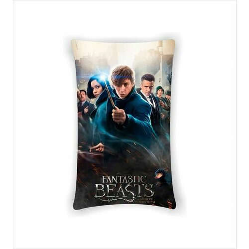 Подушка Fantastic Beasts, Фантастические твари №1, Картинка с двух сторон