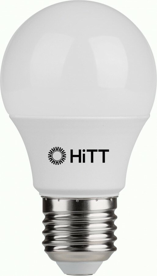 Лампа светодиодная Hitt PL-A60 E27 12 Вт 4000 К груша матовая - фото №1