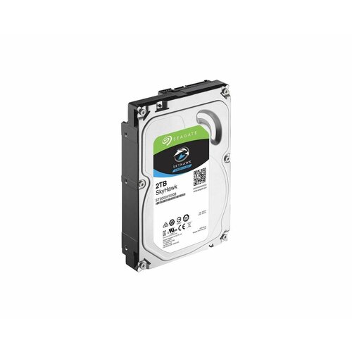 Жесткий HDD диск объемом 2 Тб Cигейт СкайХавк (hdd 3.5) (I29435ZH) и размером 3,5 дюйма - диск для систем видеонаблюдения, интерфейс SATA 6 Гбит/с seagate жесткий диск seagate 12 тб st12000ve001