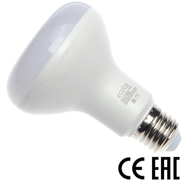 Лампа светодиодная рефлектор R80 х/б свет 17Вт G7NV17ELC 220В Е27 4200K Premium Ecola (3 шт. в комплекте)