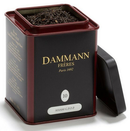 Dammann N10 Assam GFOP / Ассам черный чай жестяная банка 100 г (6755)