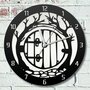 Настенные деревянные бесшумные часы кино Властелин колец кольца власти - 2286