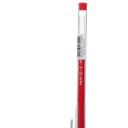 Гелевая ручка PILOT G1 [BL-G1-5T-R] (красная, 0.5 мм, 12 штук)