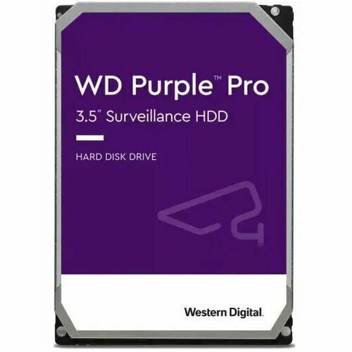 8TB WD Purple PRO WD8001PURA Serial ATA III 5640- rpm 256Mb RAID 35 2882900₽