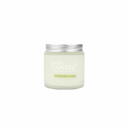 Cвеча ароматическая Momacandle Neroli & Pine needle 120 г