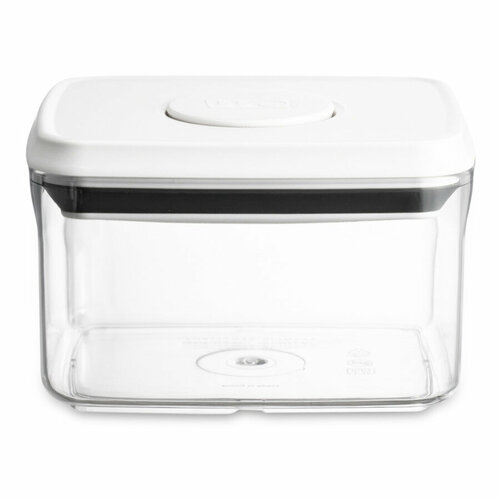 Контейнер для сыпучих продуктов с вакуумной крышкой WO HOME CLICK 520 мл, 12,3х10,5х7,7 см, пластик