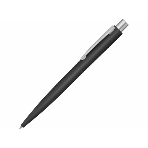 Ручка шариковая металлическая Lumos Gum soft-touch, цвет черный