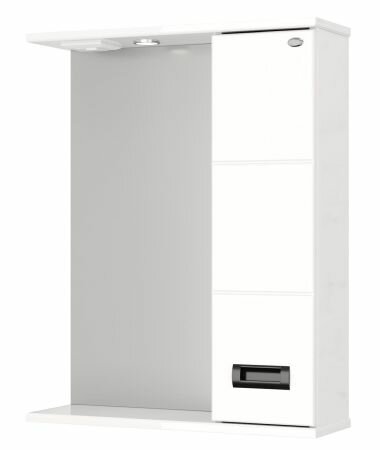 фото Зеркало Onika Балтика 58.01 Black шкаф слева или справа