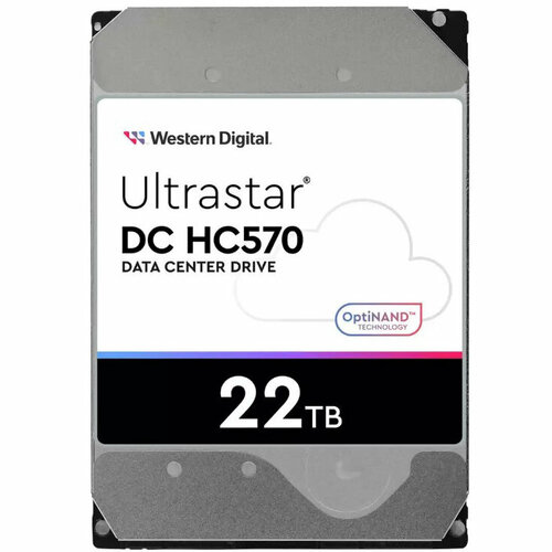 Жесткий диск Western Digital Ultrastar DC HС570 35 SATA 22Tb 7200rpm 5183700₽
