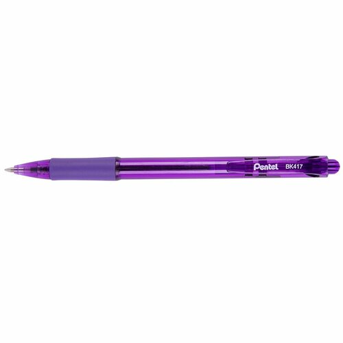 pentel ручка шариковая автоматическая pentel fine line d 0 7 мм 12 шт bk417 d зеленые чернила Ручка шариковая Pentel автоматическая Fine Line 0,3 мм, 12 шт