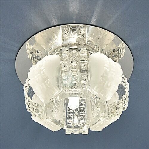 фото Встраиваемый светильник Elektrostandard 833 G4 CH/CL хром/прозрачный