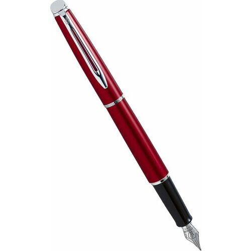 Waterman S0561880 Перьевая ручка waterman hemisphere, comet red ct (перо f)