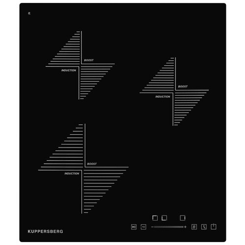 Варочная панель встраиваемая индукционная Kuppersberg ICS 402 5808000₽