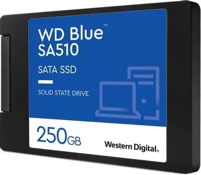 Твердотельный накопитель Western Digital WD Blue 250 ГБ SATA WDS250G3B0A