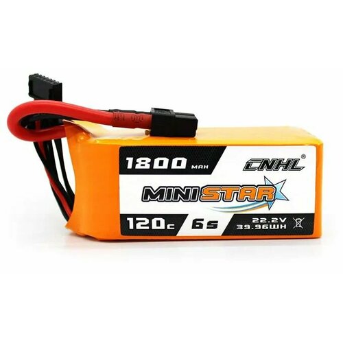 Аккумулятор CNHL Ministar 1800мАч 6S 120C LiPo XT60