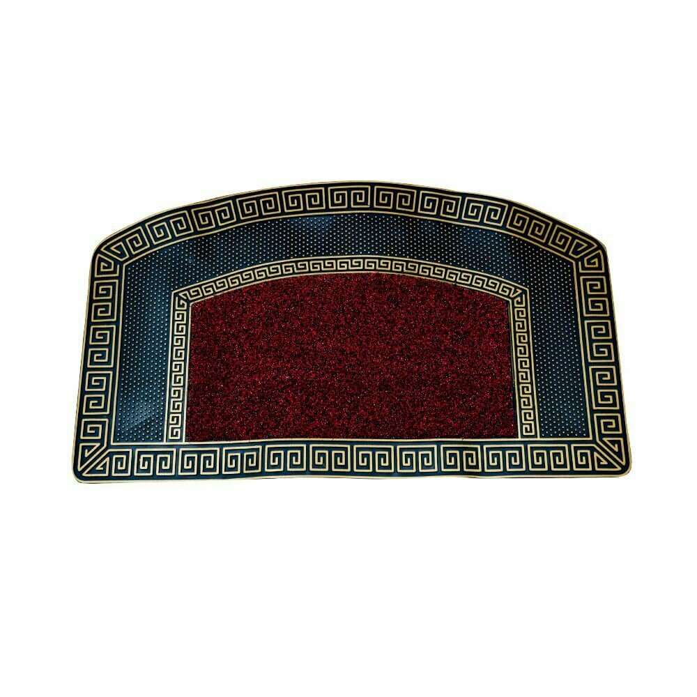 фото Коврик придверный 44*74 см, красный