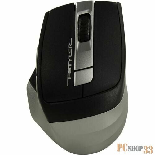 Мышь A4 Fstyler FB35 серый оптическая 2000dpi беспроводная BTRadio USB 6but 378000₽