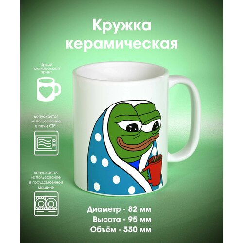 Кружка с оригинальным принтом для чая и кофе