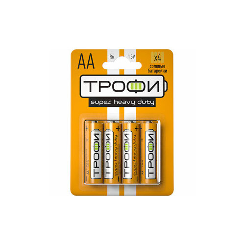 Трофи Батарейка Трофи R6-4BL, 4шт