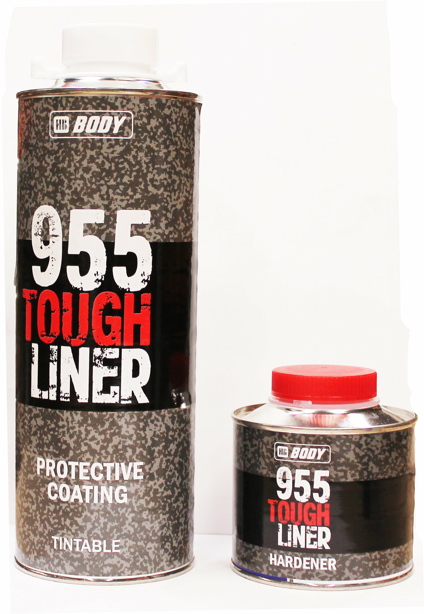 Антикор BODY 955 колеровочный под пистолет 0,6л + отвердитель 0,2л
