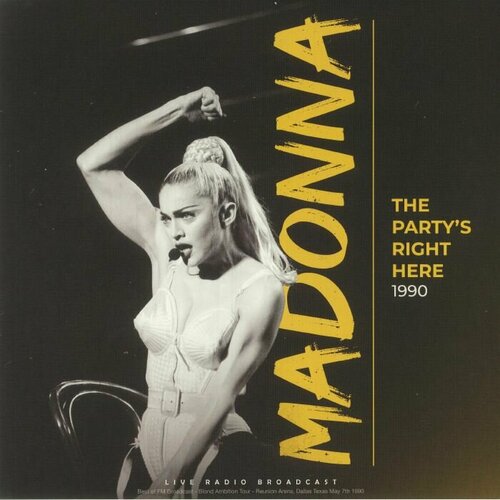 Madonna Виниловая пластинка Madonna Party's Right Here виниловая пластинка the 1975 a brief inquiry into online relationships 0602567964483