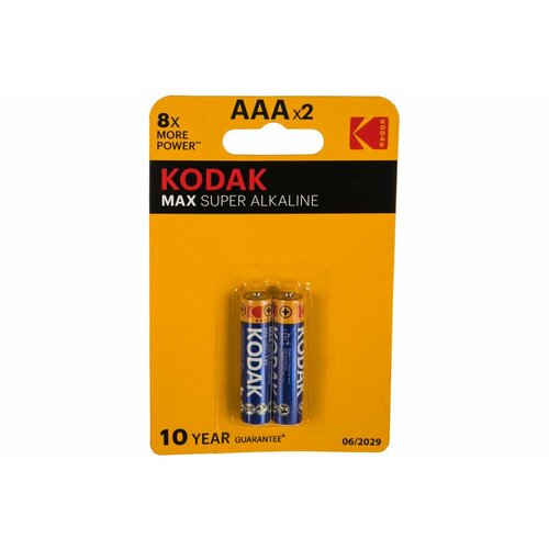 Батарейки Kodak LR03-2BL MAX SUPER Alkaline (K3A-2) 2 шт