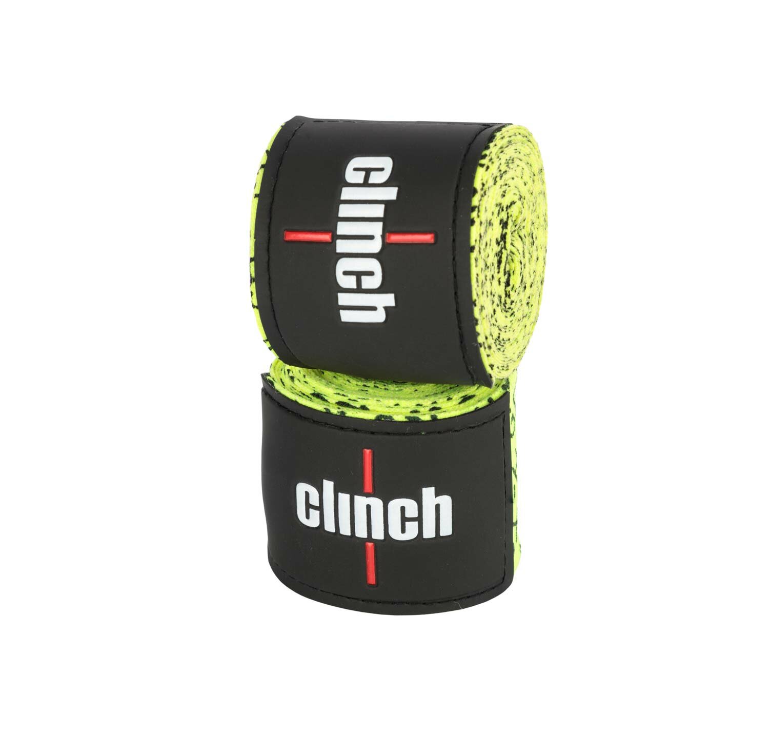 Бинты эластичные Clinch Boxing Crepe Bandage Tech Fix ярко-зеленые (длина 3.5 м)